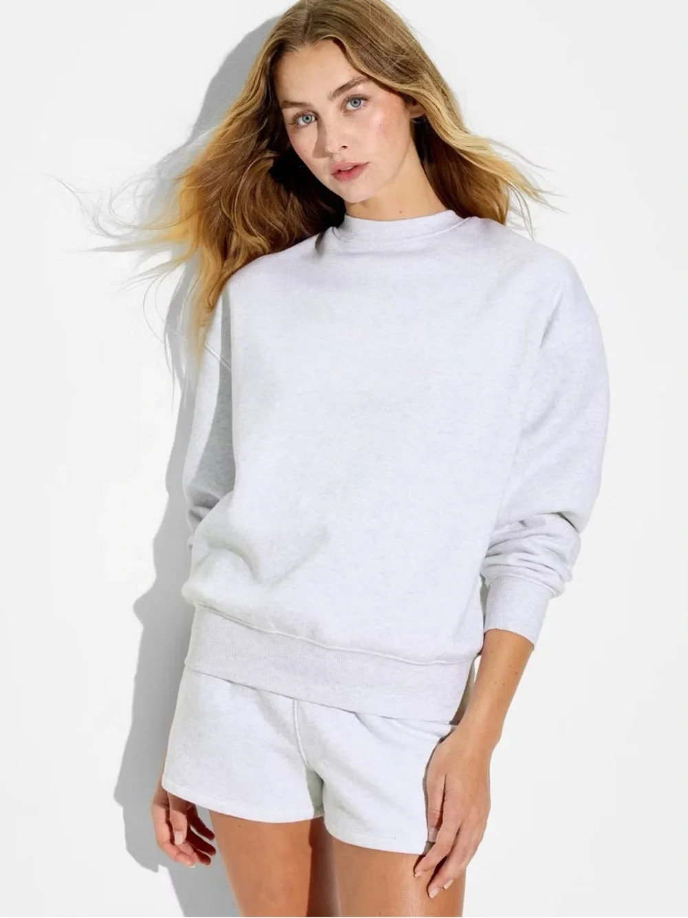 wild fable heather Gray Crewneck Sweatshirt - Picture 1 of 6